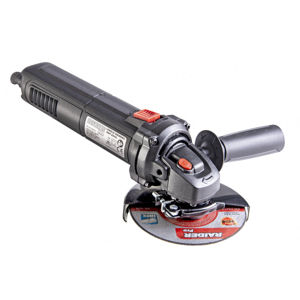 Ъглошлайф 125mm 750W RAIDER PRO RDP-AG42 Black edition - снимка 2