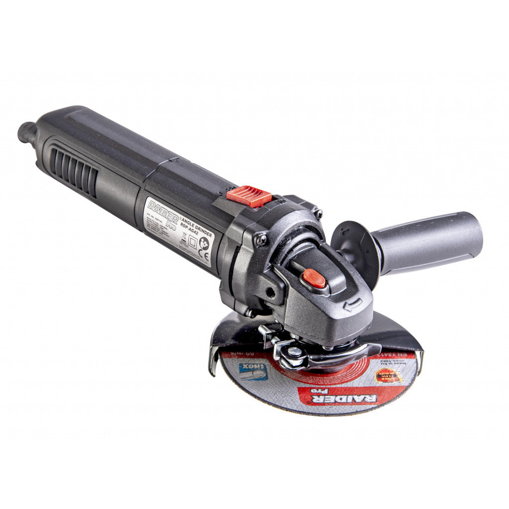Ъглошлайф 125mm 750W RAIDER PRO RDP-AG42 Black edition - снимка 2