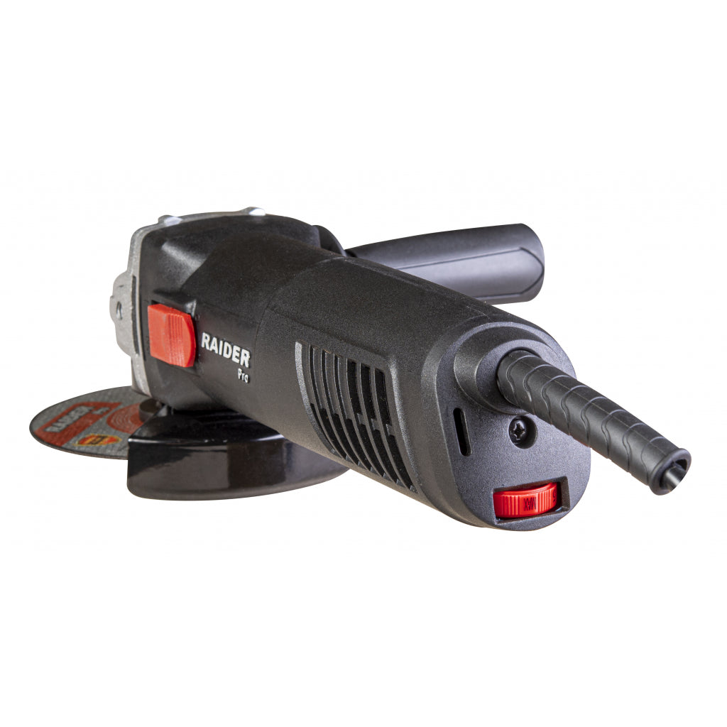 Ъглошлайф 125mm 910W рег. обороти RAIDER PRO RDP-AG43 Black edition - снимка 2