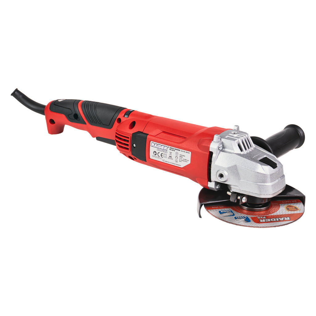 Ъглошлайф 125mm 900W рег. обороти RAIDER RD-AG76 - снимка 2