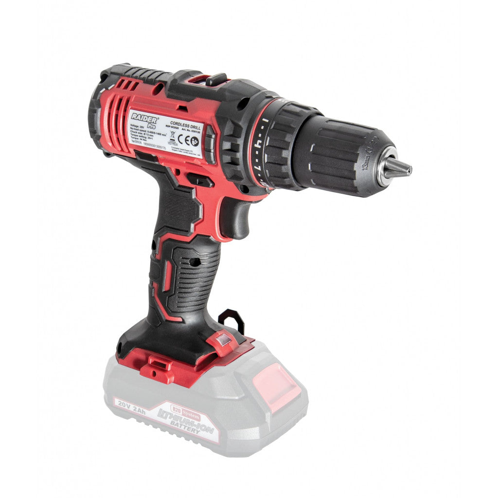 R20 Бормашина акум. Li-ion RAIDER PRO RDP-SCD20 - снимка 2