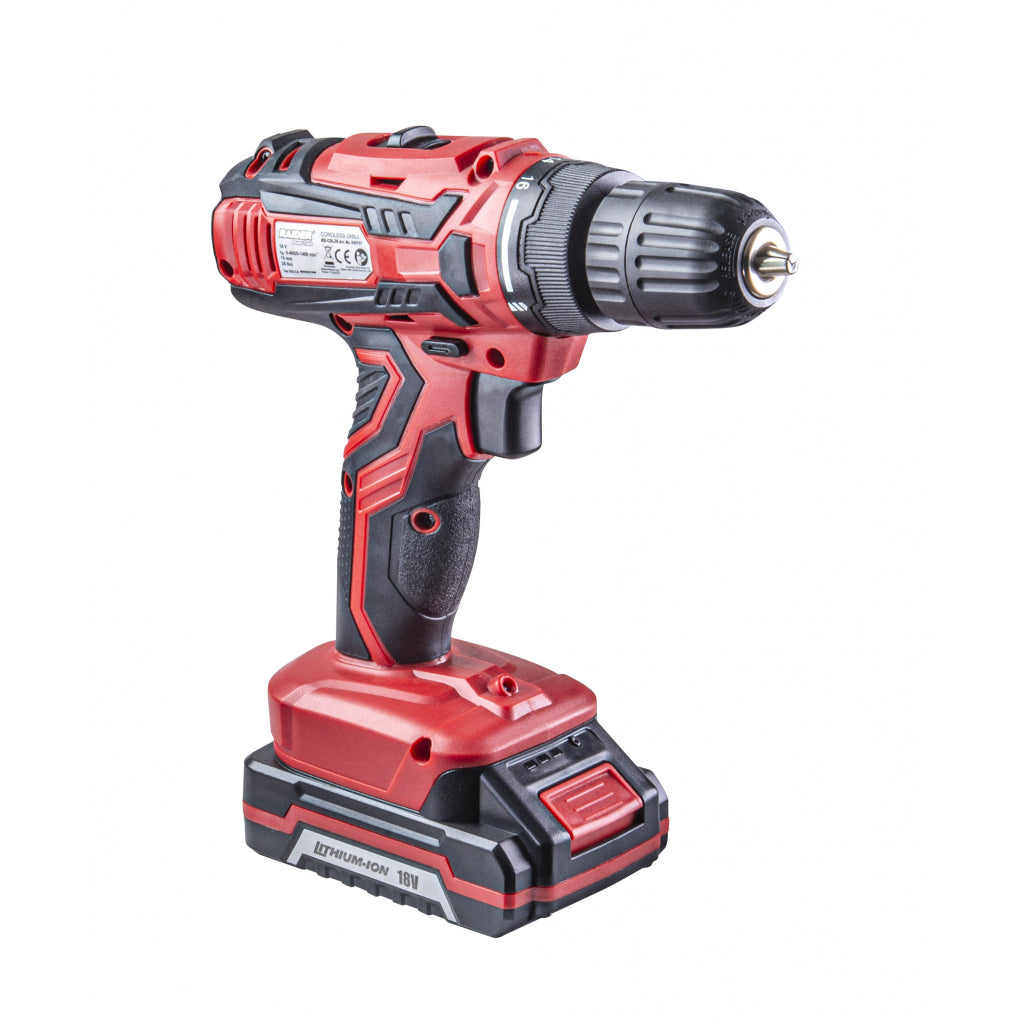 Бормашина акум. Li-ion 18V 2x1.5Ah 2-ск. 1h 28Nm RAIDER RD-CDL29 - снимка 2