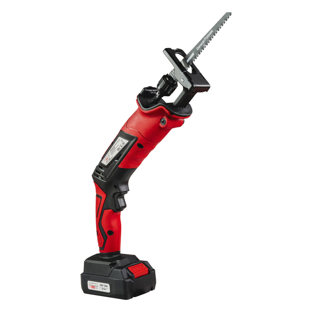 R20 Трион саблен quick 2Ah RAIDER PRO RDP-KRS20 - снимка 2