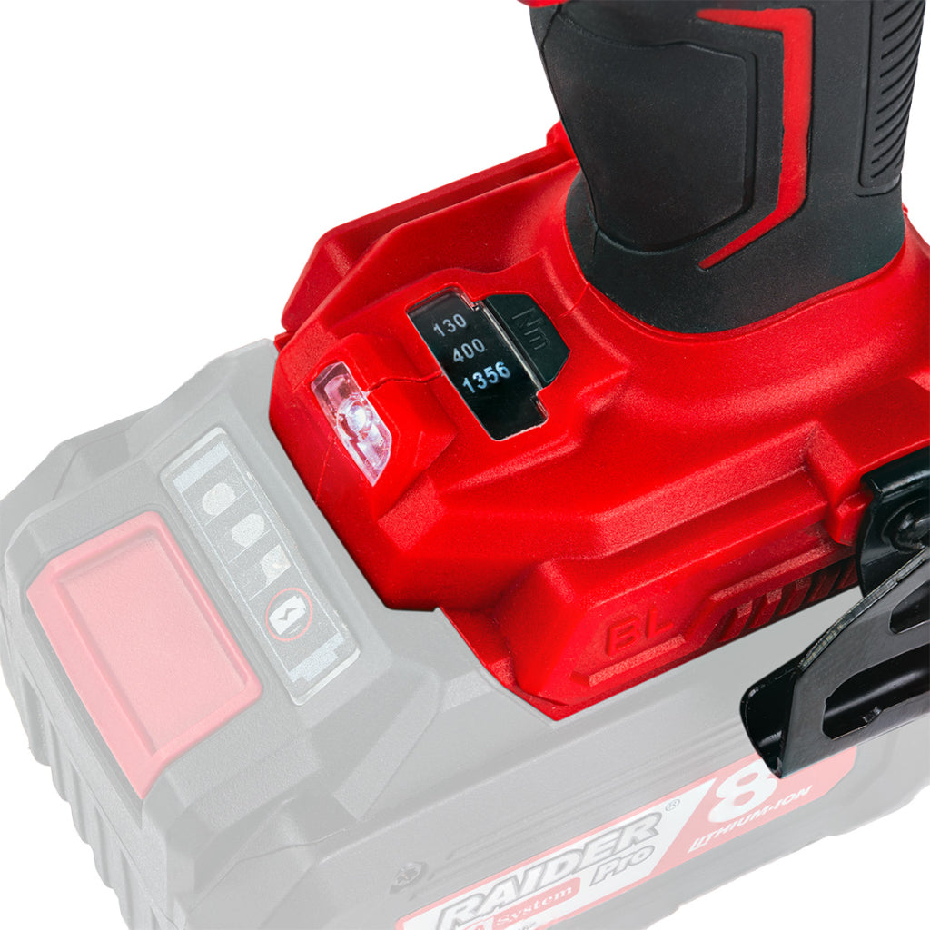 R20 Гайковерт безчетков 1/2" 2000Nm 3-ск.LED Solo RDP-BBIW20 - снимка 2