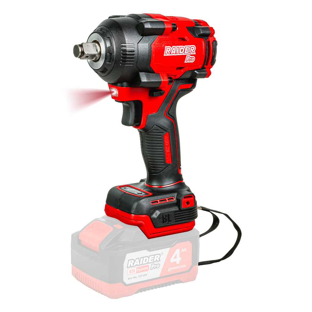 R20 Гайковерт безчетков 1/2" 550Nm куфар Solo RDP-55BBIW20 - снимка 2