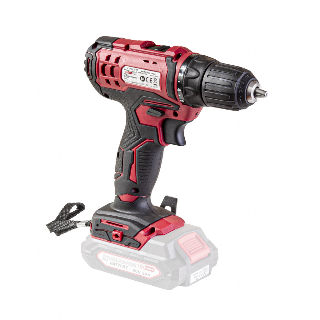 R20 Бормашина акум. 2-ск. 10mm 44Nm 20V Solo RAIDER PRO RDP-SCD20S - снимка 2