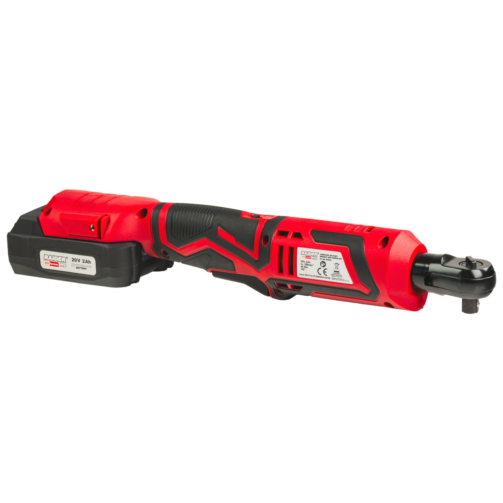 R20 Тресчотка 3/8" 40Nm LED 2Ah RAIDER PRO RDP-KRW20 - снимка 2