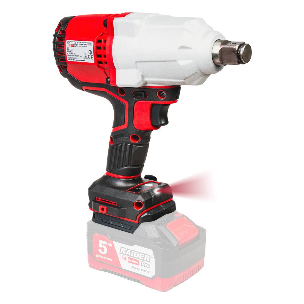 R20 Гайковерт ударен безчетков1/2"1000Nm3-ск Solo RDP-YBIW20 - снимка 2