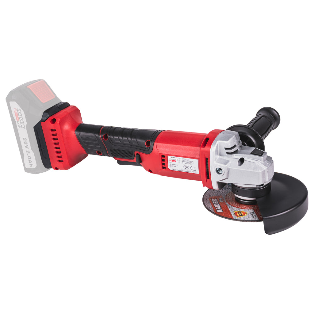 R20 Ъглошлайф Ø125mm Solo RAIDER PRO RDP-YAG20 - снимка 2