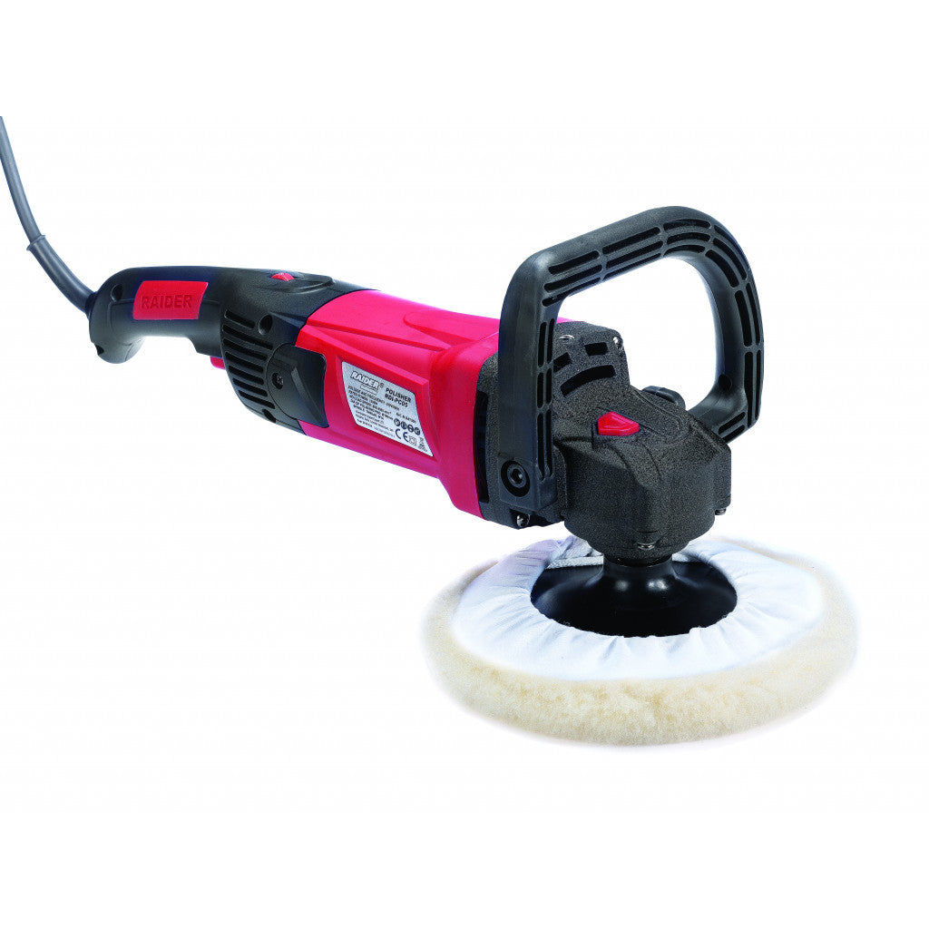 Полирмашина ø180mm 1300W 800-3500min-1 RAIDER INDUSTRIAL RDI-PC05 - снимка 2