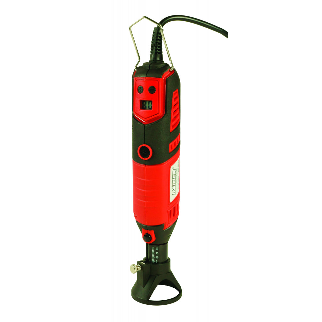 Шлифовалка права 170W LCD с жило и стойка RAIDER RD-MG09 - снимка 2