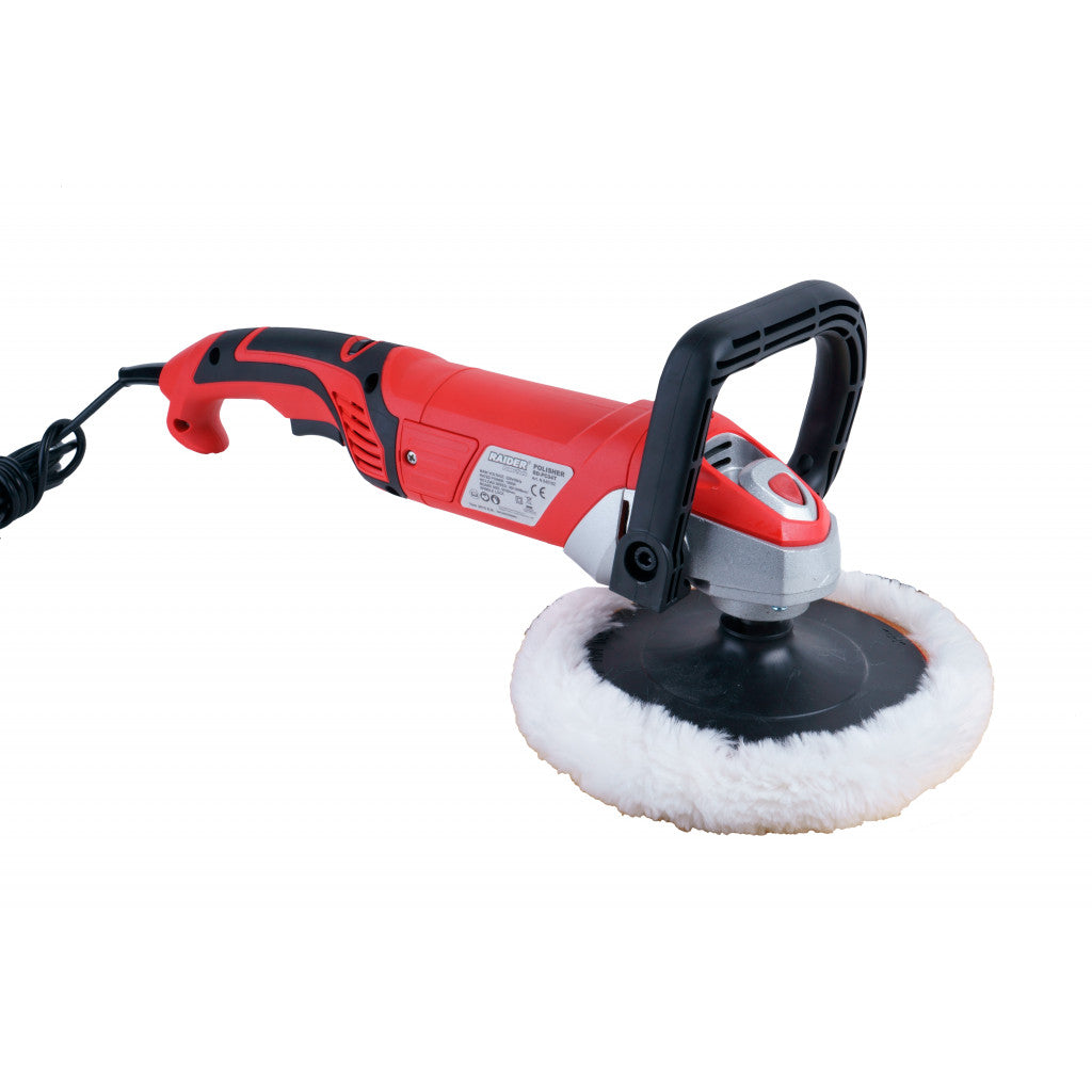 Полирмашина ø180mm 1200W 300-3000min-1 RAIDER RD-PC04T - снимка 2