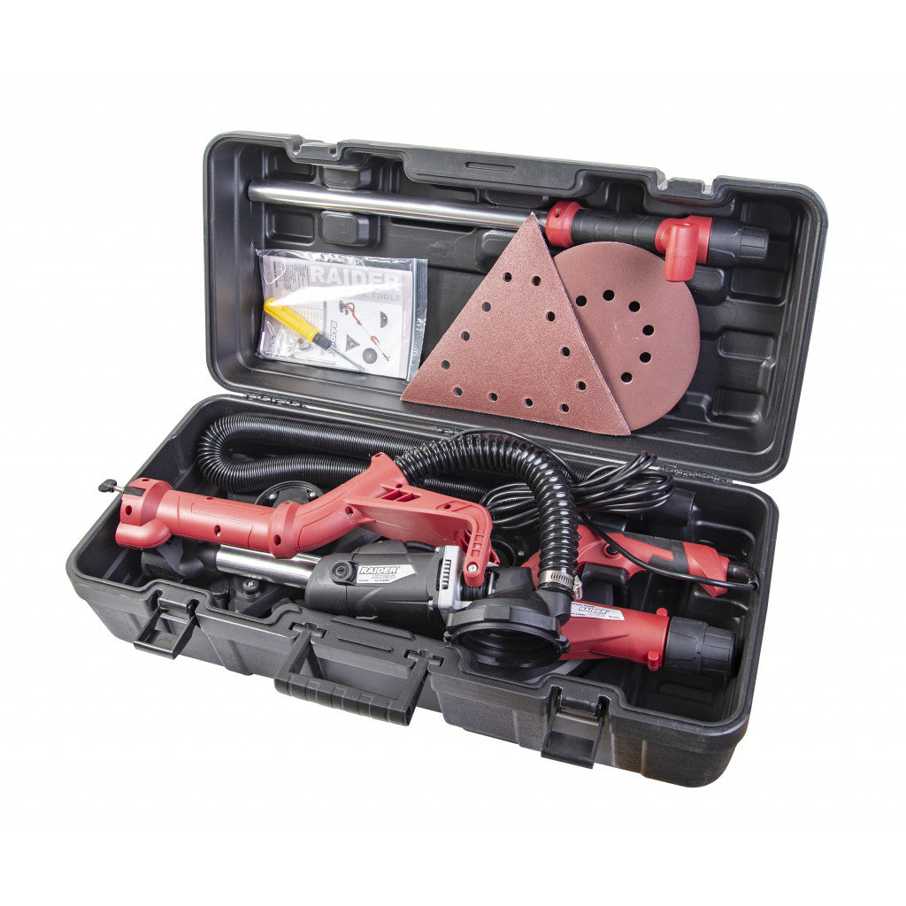 Шлайфмашина за стени и тавани 710W ø225mm две глави RAIDER RD-DS03 - снимка 2