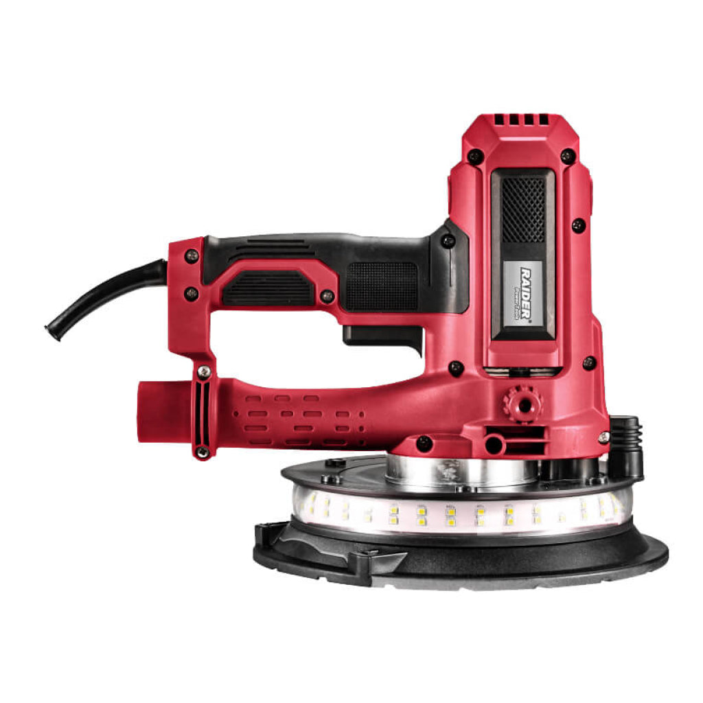 Шлайфмашина за стени и тавани 950W Ø180mm 2LED RAIDER RD-DS09 - снимка 2