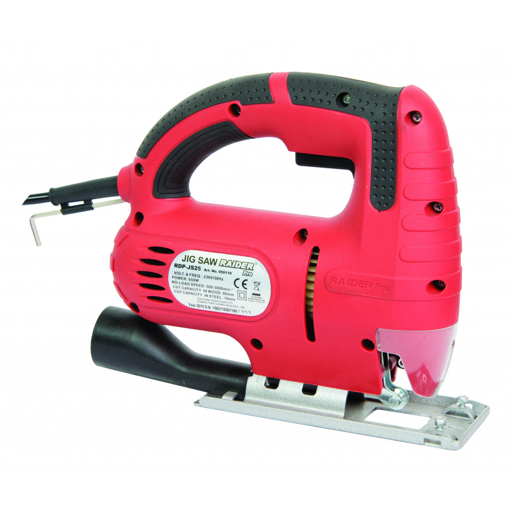 Прободен трион 650W 80mm рег.об. RAIDER PRO RDP-JS25 - снимка 2