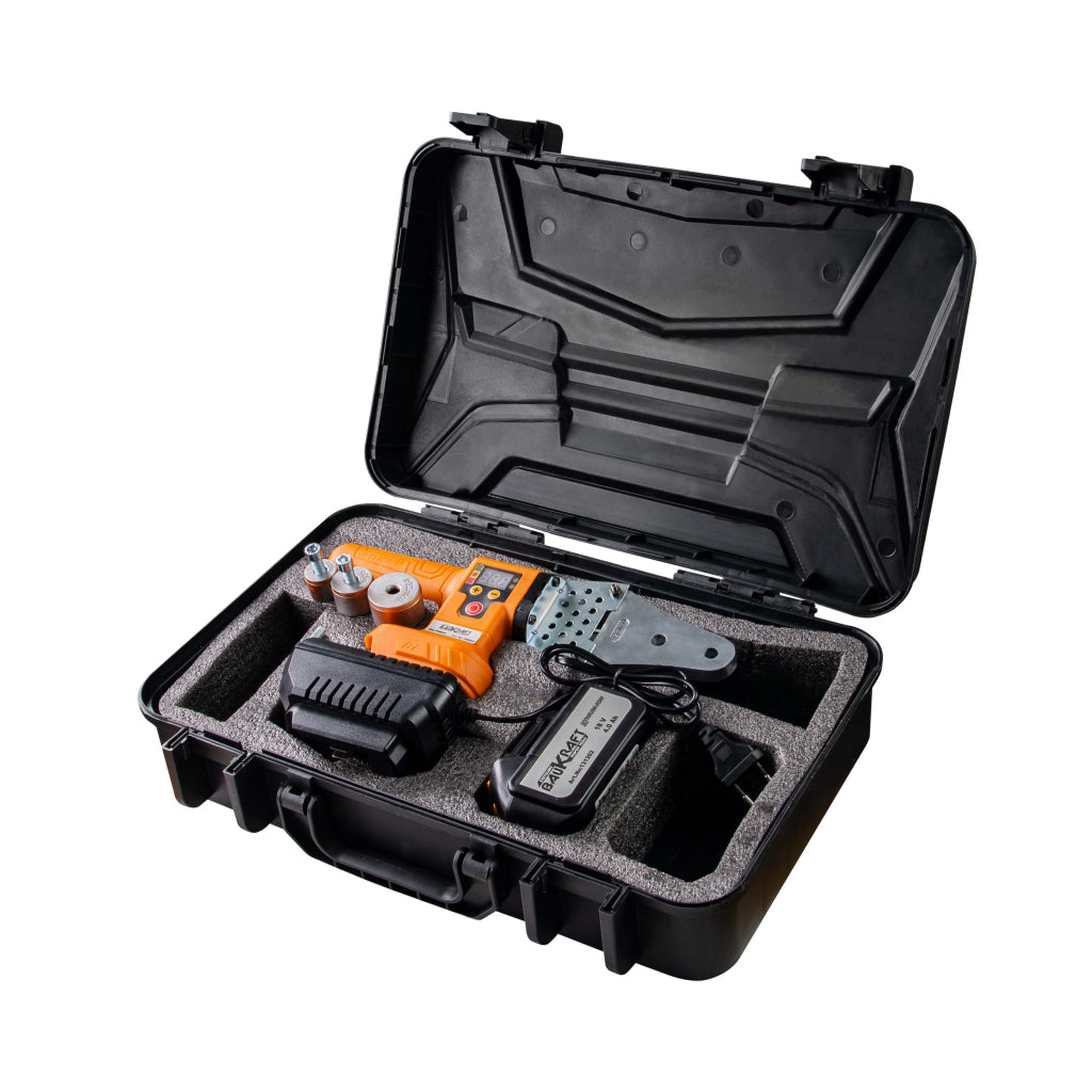 Поялник за PP тръби 18V 4Ah 3 глави Ø20-32mm BMC BAUKRAFT BK-PW04 - снимка 2