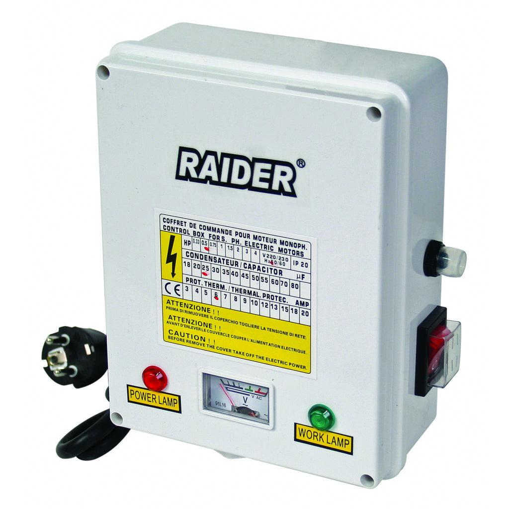 Помпа водна дълбочинна1.1kW 1.1/4" 80L/min 91m 14T RAIDER RD-WP24 - снимка 2