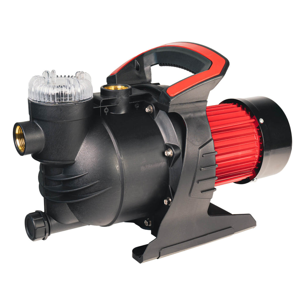 Помпа водна 1300W 1" 80L/min 48m с воден филтър RAIDER PRO RDP-WP57 - снимка 2