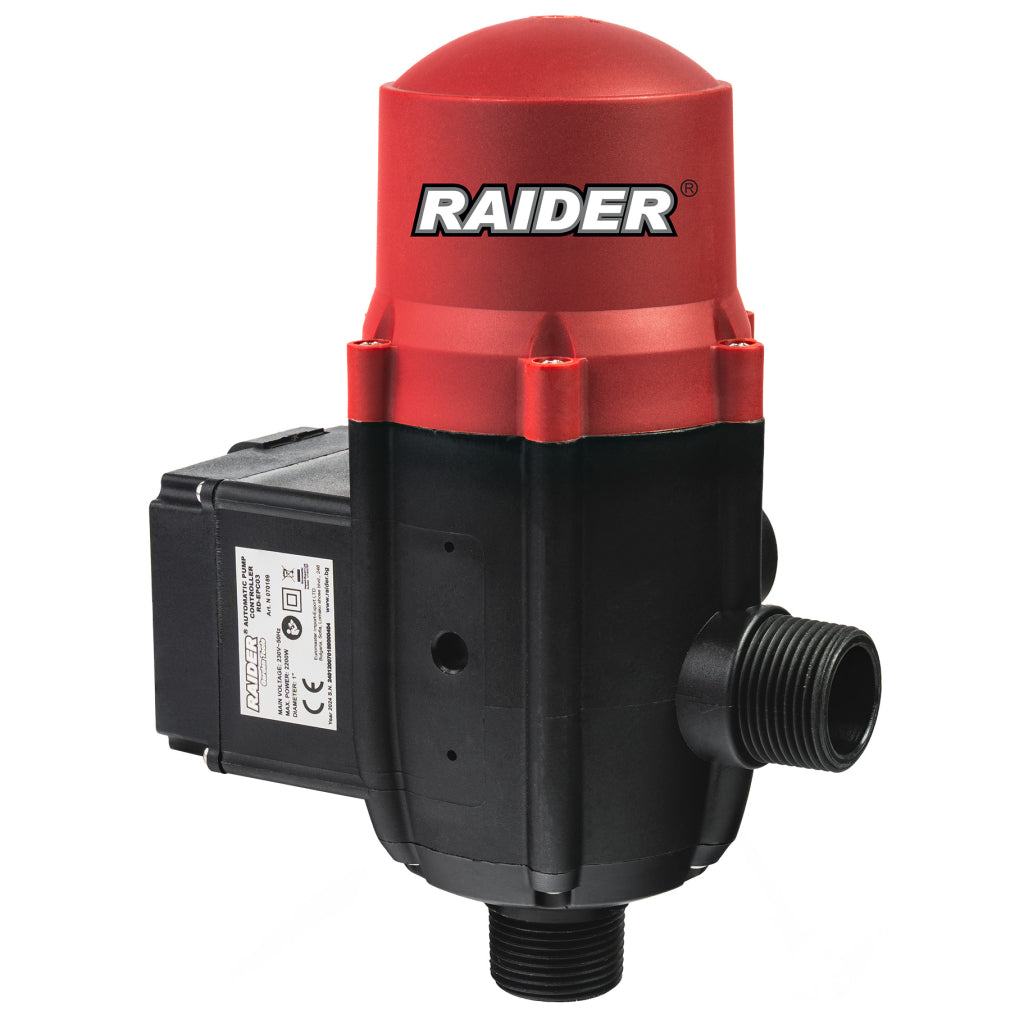 Пресостат електронен 2.2kW 1" 60°C регулируем RAIDER RD-EPC03 - снимка 2