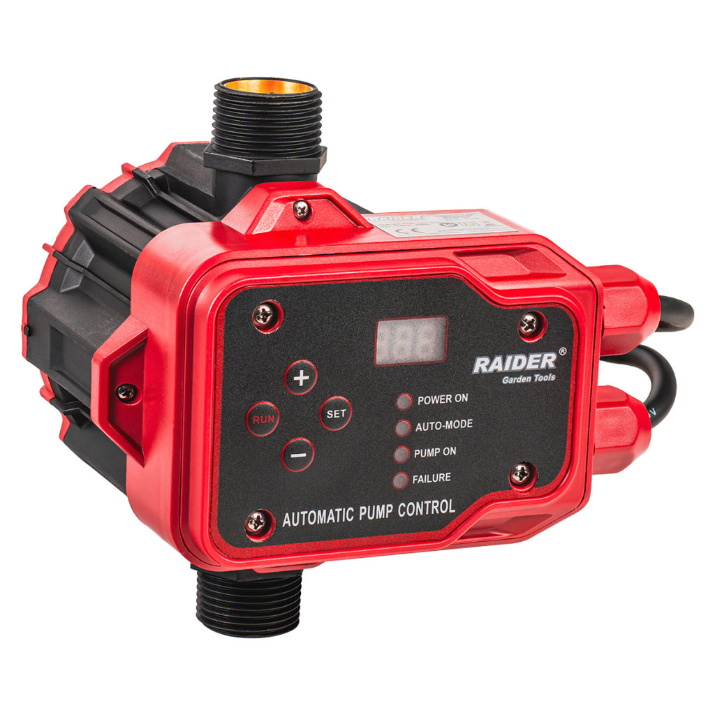 Пресостат 2.2kW 1" Digital 1-6bar Max. 15bar RAIDER RD-EPC04 - снимка 2