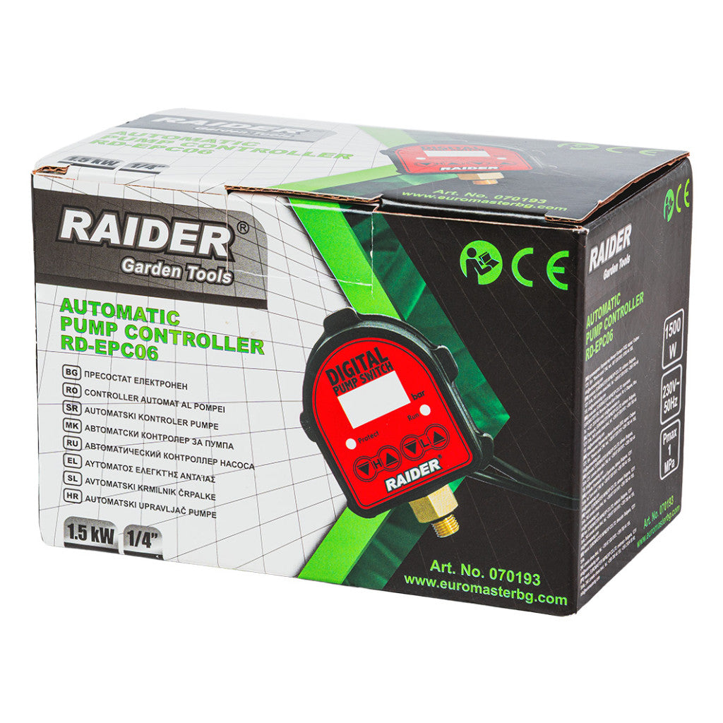 Пресостат електронен 1.5kW 1/4" 80°C Digital RD-EPC06 - снимка 2