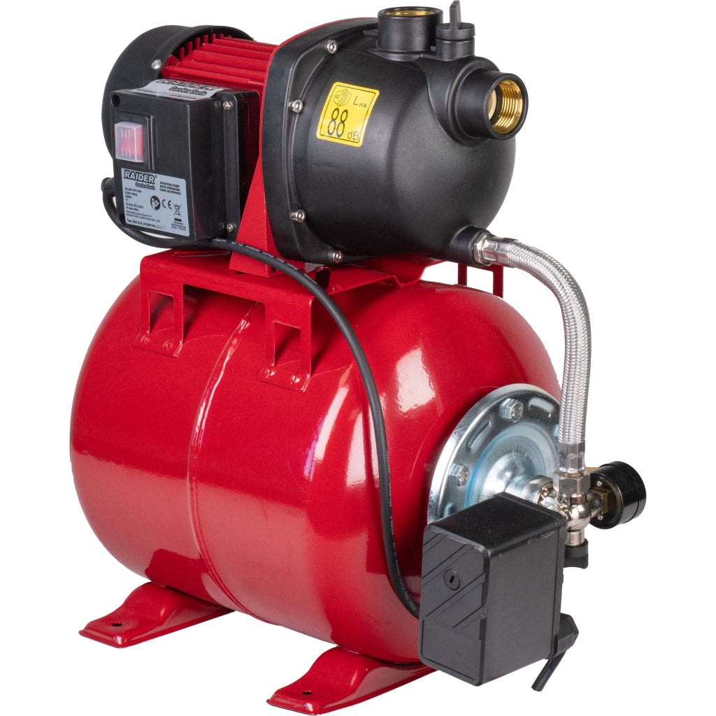Хидрофор 800W 1" 53L/min 3bar 40m RAIDER RD-WP800Z - снимка 2