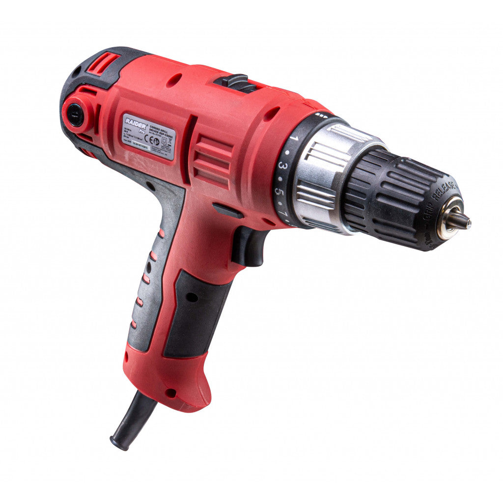 Винтоверт електрически 300W 2-ск. RAIDER PRO RDP-CDD02 - снимка 2