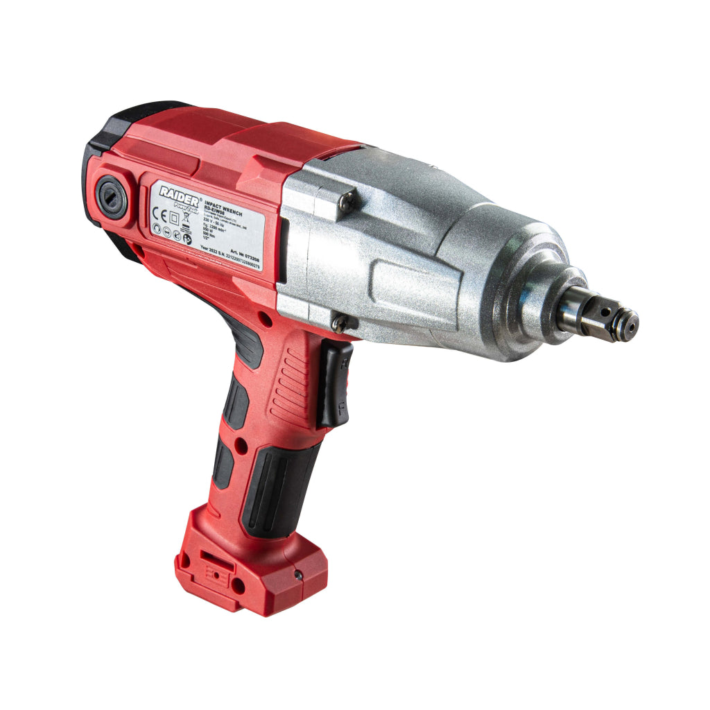 Гайковерт ударен 1/2" 950W 500Nm LED в куфар RAIDER RD-EIW08 - снимка 2