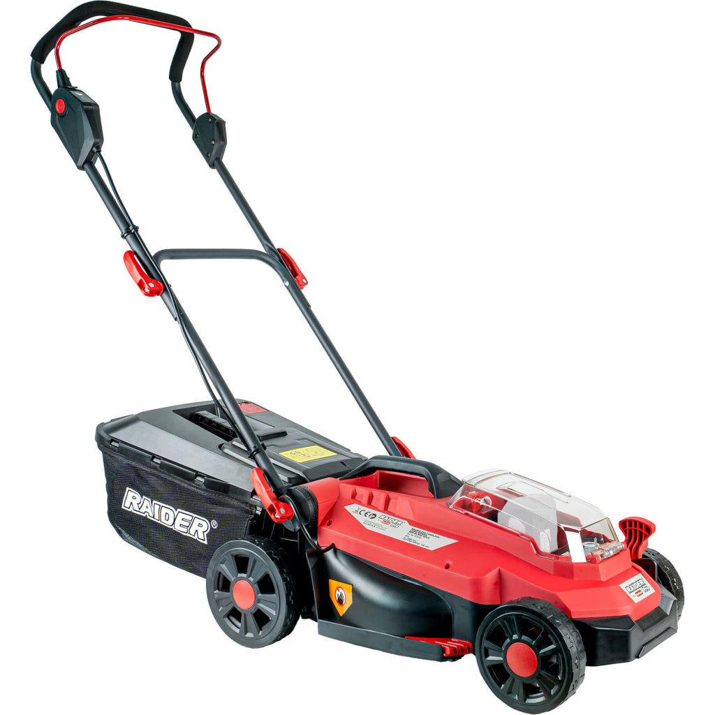 R20 Косачка безч. 33cm 35L 5нива Solo 150m2 RAIDER PRO RDP-BLM20 - снимка 2