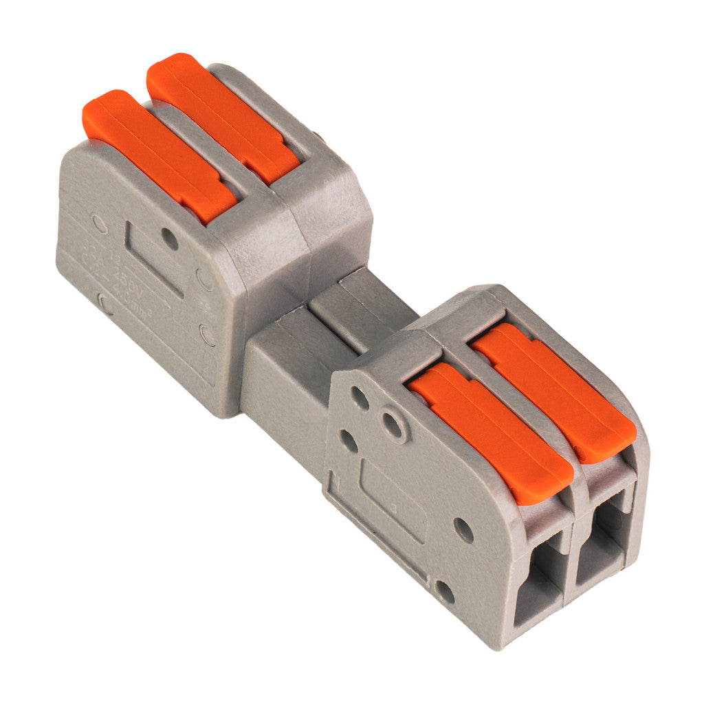 Конектор 2 бр. за кабел за косачки робот RAIDER RD-RLM44 & RLM45 - снимка 2