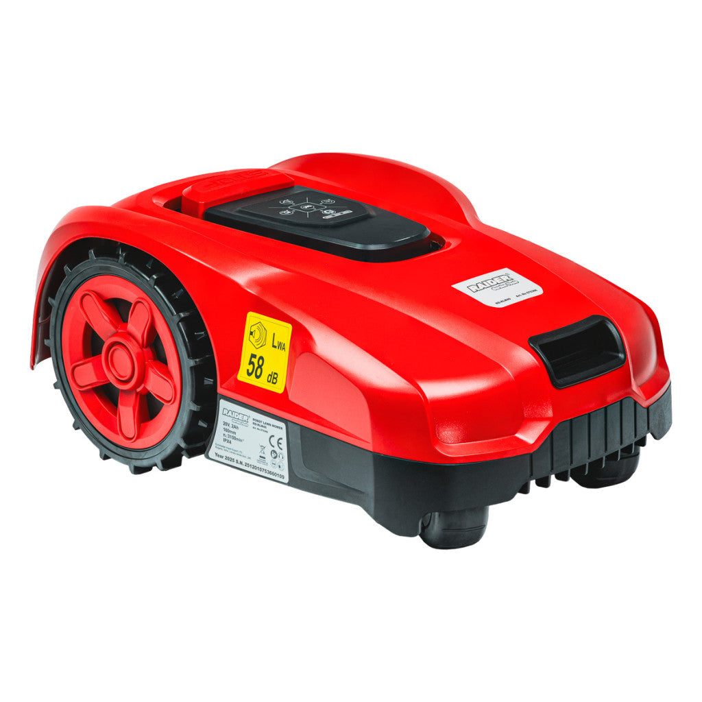 Косачка робот безчеткова 160mm 20V 2Ah APP 500m2 RD-RLM46 - снимка 2