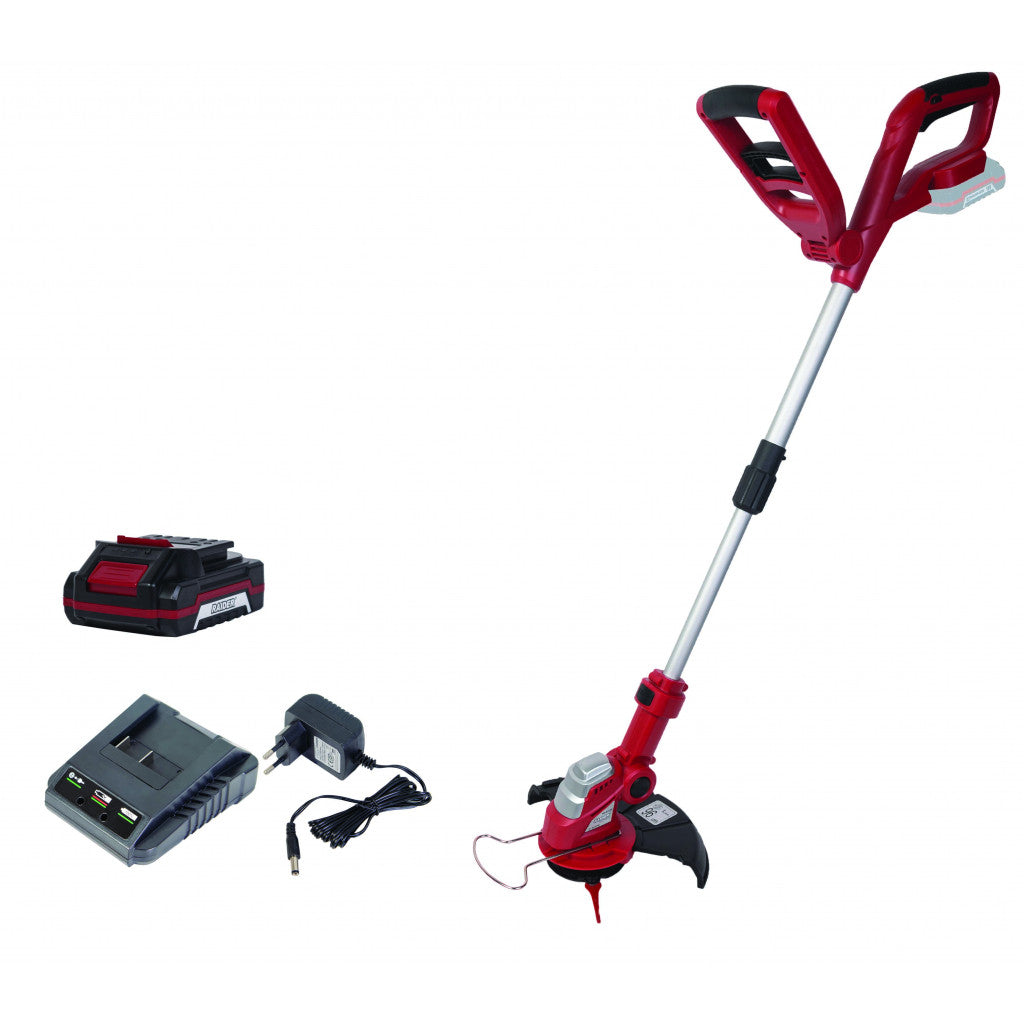 Комплект Косачка-тример Li-ion 18V 1.3 Ah 250mm RAIDER RD-GTL22 - снимка 2