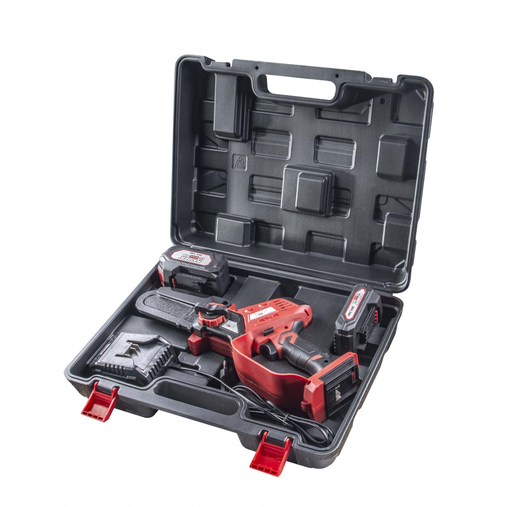 R20 Резачка акум. безчеткова 100mm RAIDER PRO RDP-SBGP20 Set - снимка 2