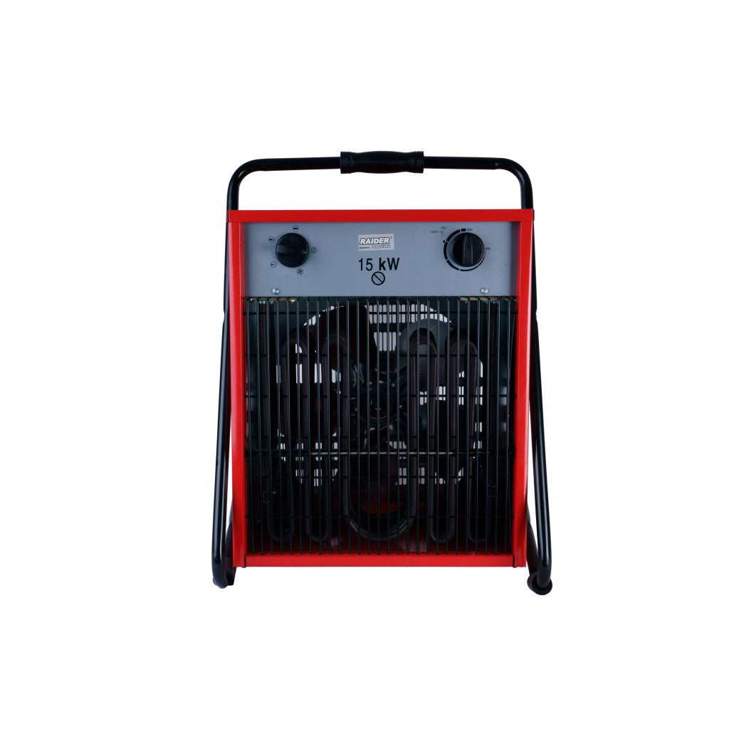 Калорифер електрически 15kW RAIDER RD-EFH15 - снимка 2