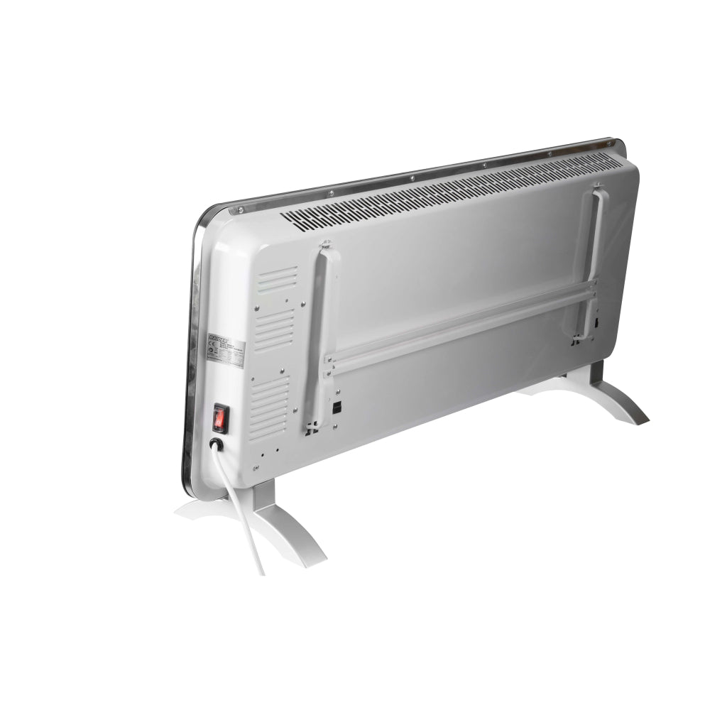 Конвектор със стойка 2kW черно стъкло LED Wi-Fi RAIDER RD-PH04 - снимка 2