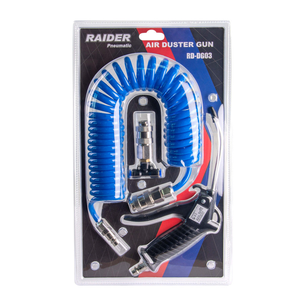 Пистолет за въздух с маркуч PU 5m RAIDER RD-DG03 - снимка 2