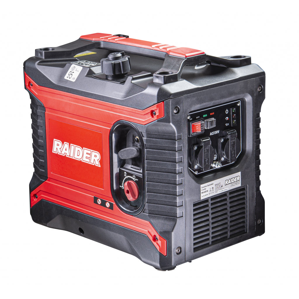 Генератор за ток бензинов 2.5kW инверторен RAIDER RD-GG10 - снимка 2