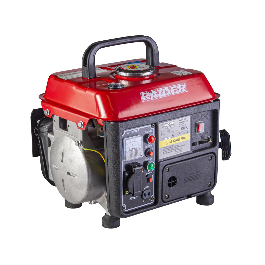 Генератор за ток бензинов двутактов 0.65kW RAIDER RD-GG08 - снимка 2