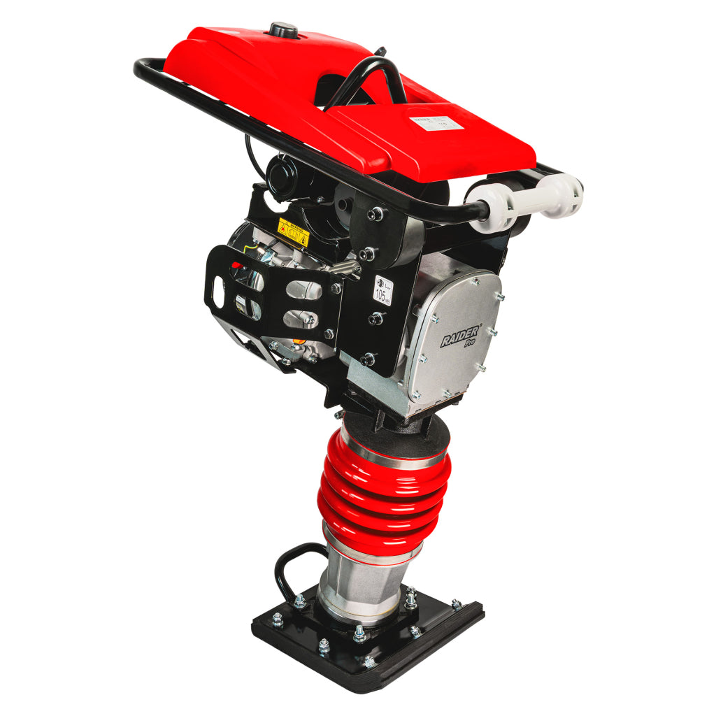 Бензинова трамбовка 10kN 345x285mm 196cc 4,1kW5,5hp RDP-TR01 - снимка 2