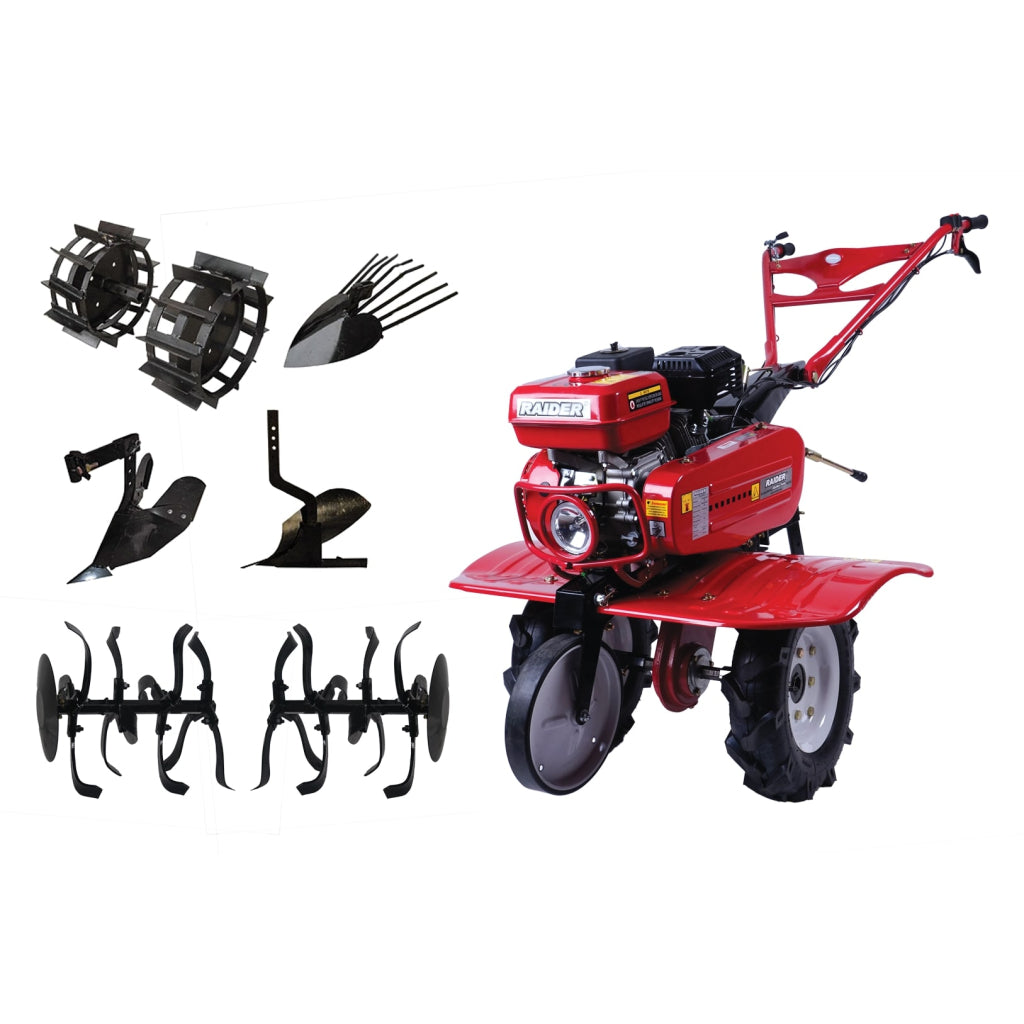 Мотофреза бензинова 5.2kW (7.0hp) 2+1 ск. к-т RAIDER RD-T03 - снимка 2