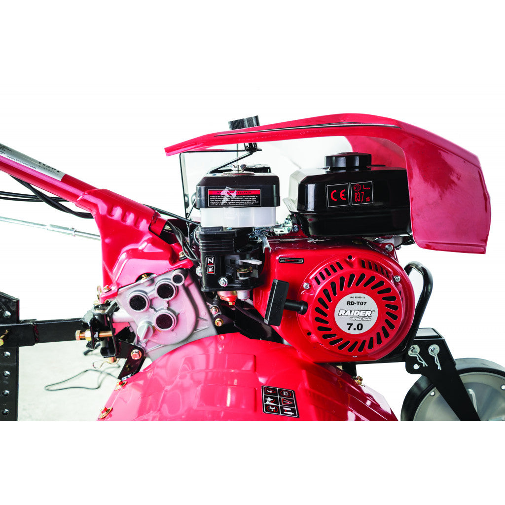 Мотофреза бензинова 5.2kW (7.0hp) 2+1 ск. к-т RAIDER RD-T07 - снимка 2