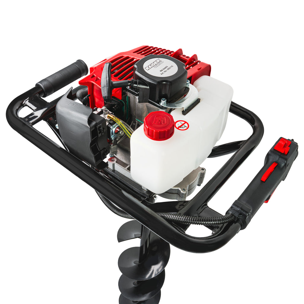 Моторен свредел 1.8kW (2.5hp) 52cc Ø150x820mm RAIDER RD-EA03 - снимка 2