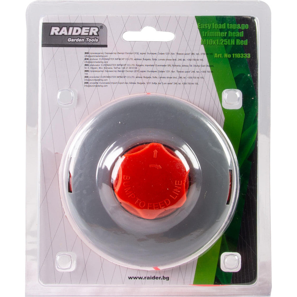 Корда с тримерна глава с лесно навиване M10x1.25LH Red PA RD - снимка 2