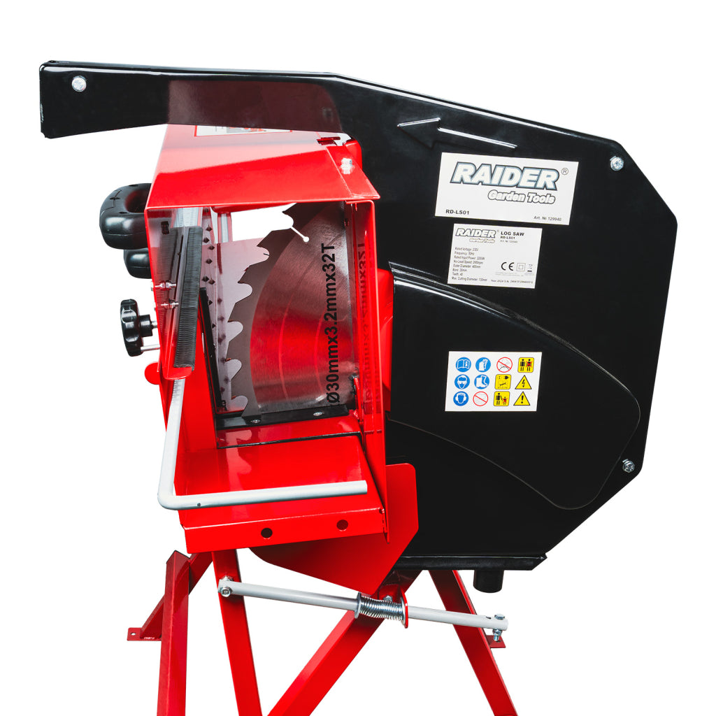 Циркуляр за рязане на дърва до 130mm 2200W RAIDER RD-LS01 - снимка 2