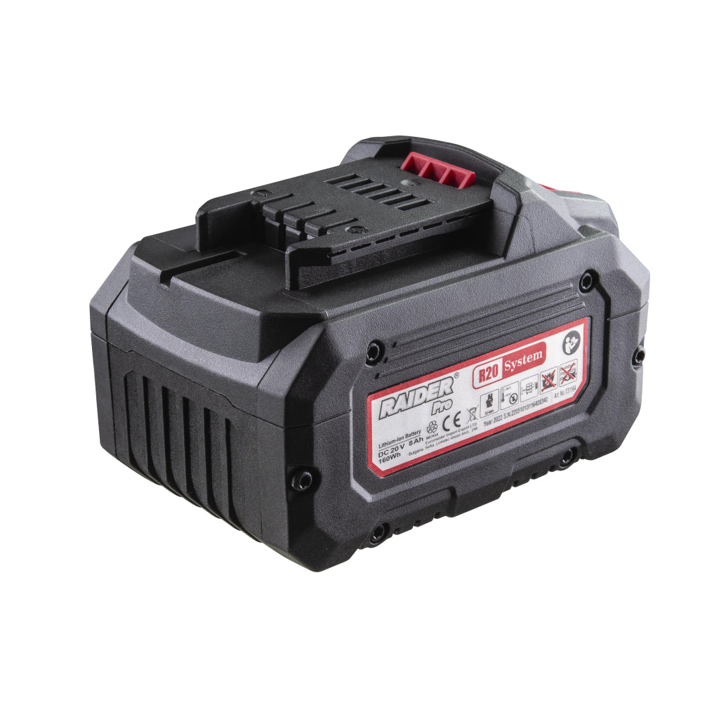 R20 Батерия 20V 8Ah за серията RAIDER PRO RDP-R20 System - снимка 2