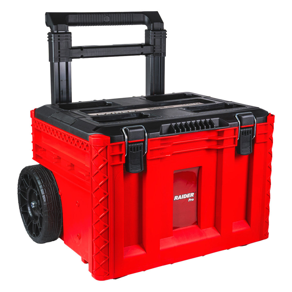 Куфар за инструменти с колела сгъваема дръжка IP65 RDP-MSS1 - снимка 2