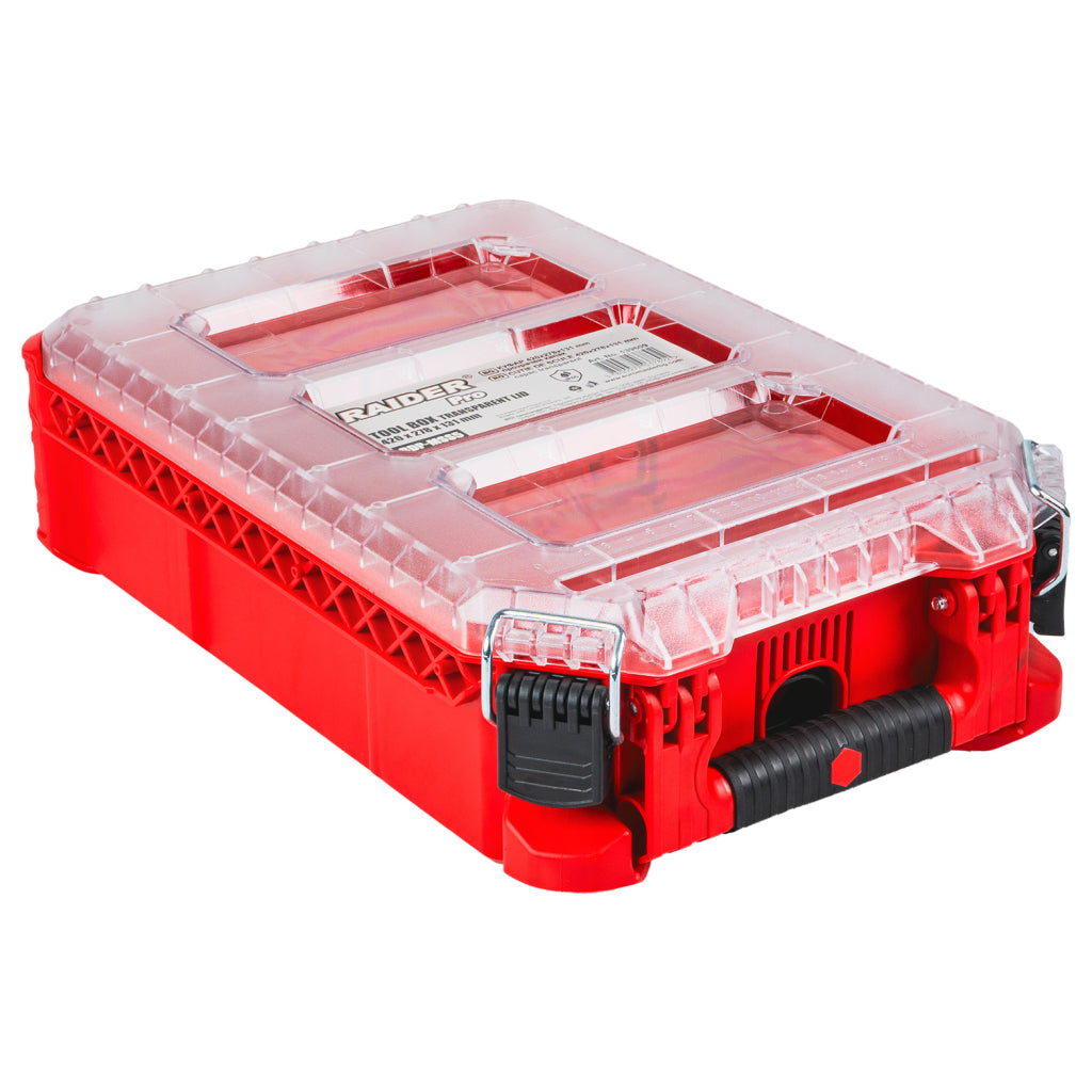 Куфар 420x278x131mm прозрачен капак IP65 RDP-MSS5 - снимка 2