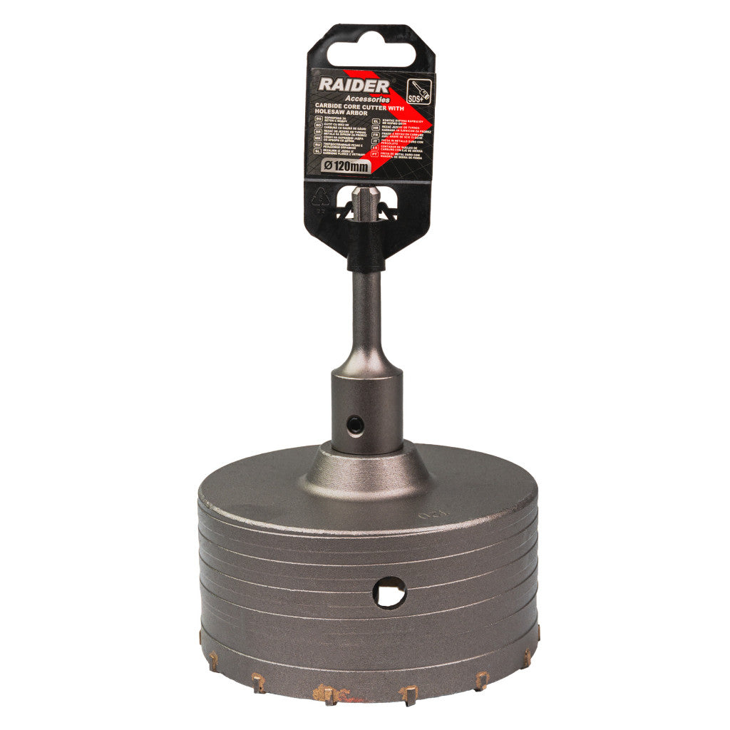 Боркорона за бетон ø120mm с водач SDS-plus - снимка 2