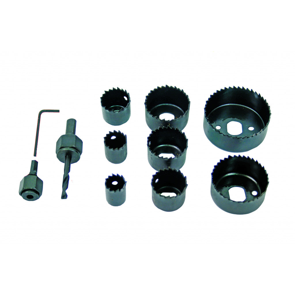 Боркорони ø19-64mm 11 части к-т - снимка 2