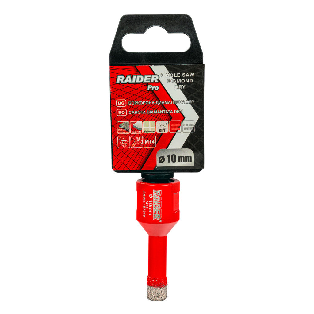 Боркорона Diamond Dry M14 ø10mm - снимка 2